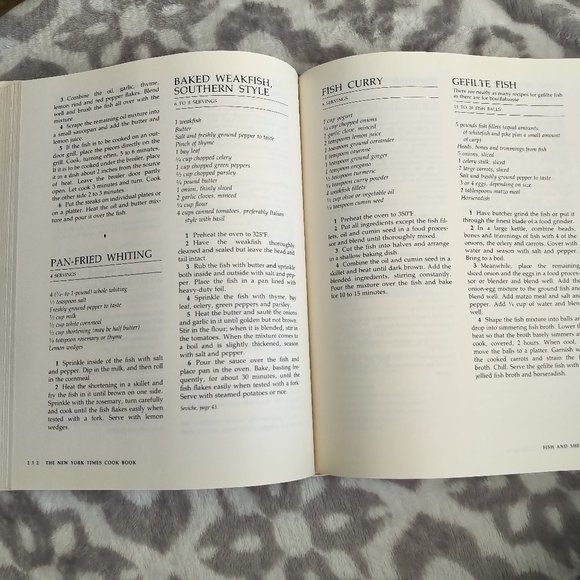 The New York Times Cook Book recipe Craig Clairbone revised 1990 edition - Picture 4 of 5